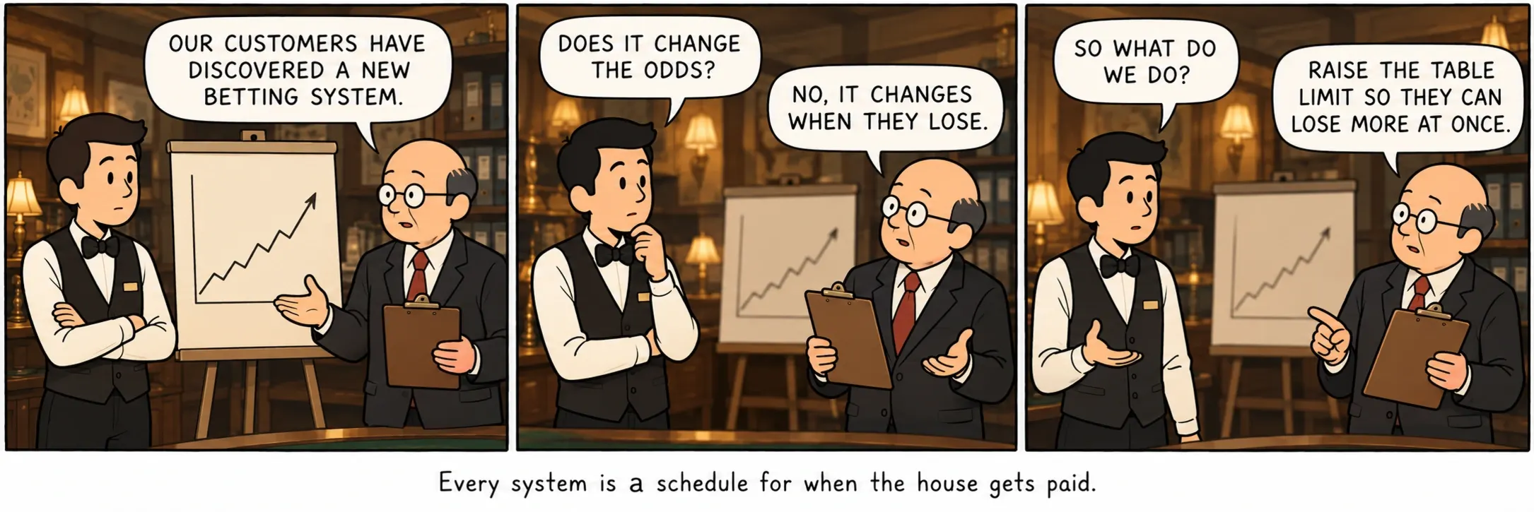 Todo sistema é um calendário de quando a casa recebe.